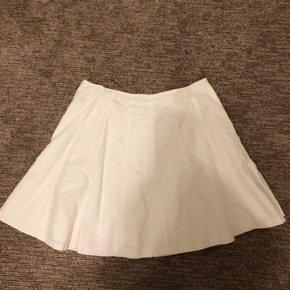 White House Black Market linen skirt